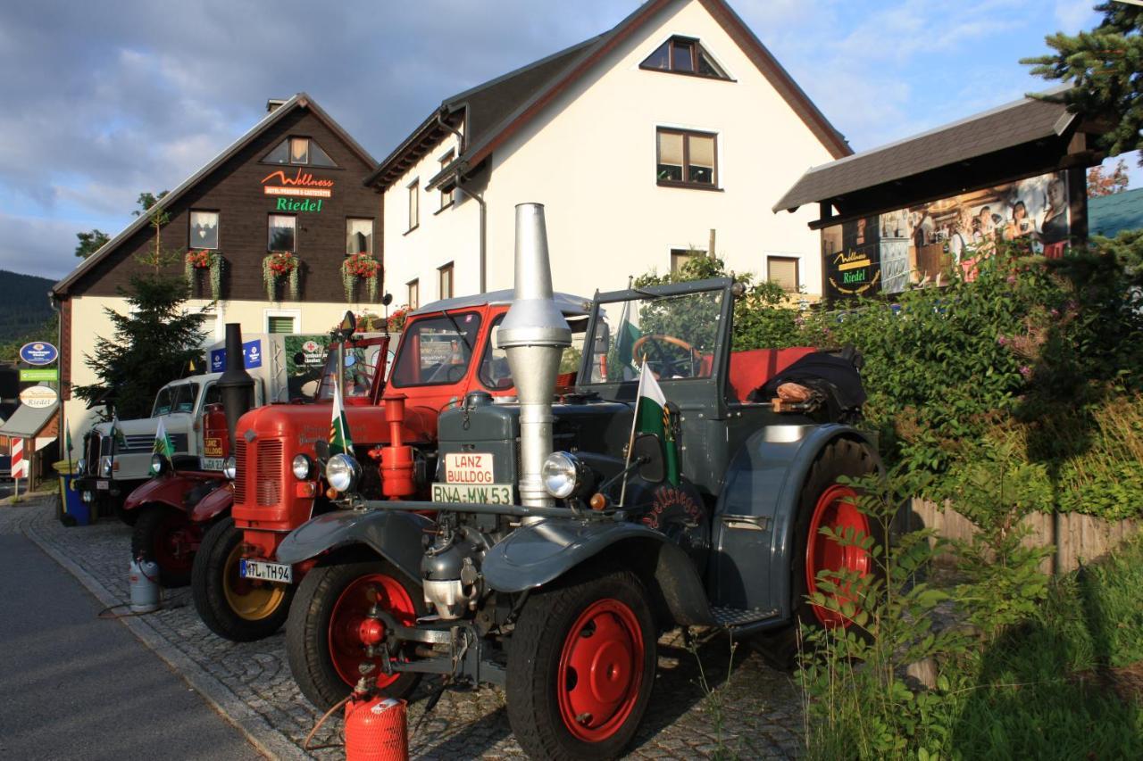Wellness Hotel Pension&Gaststätte Riedel Oberwiesenthal Exterior foto