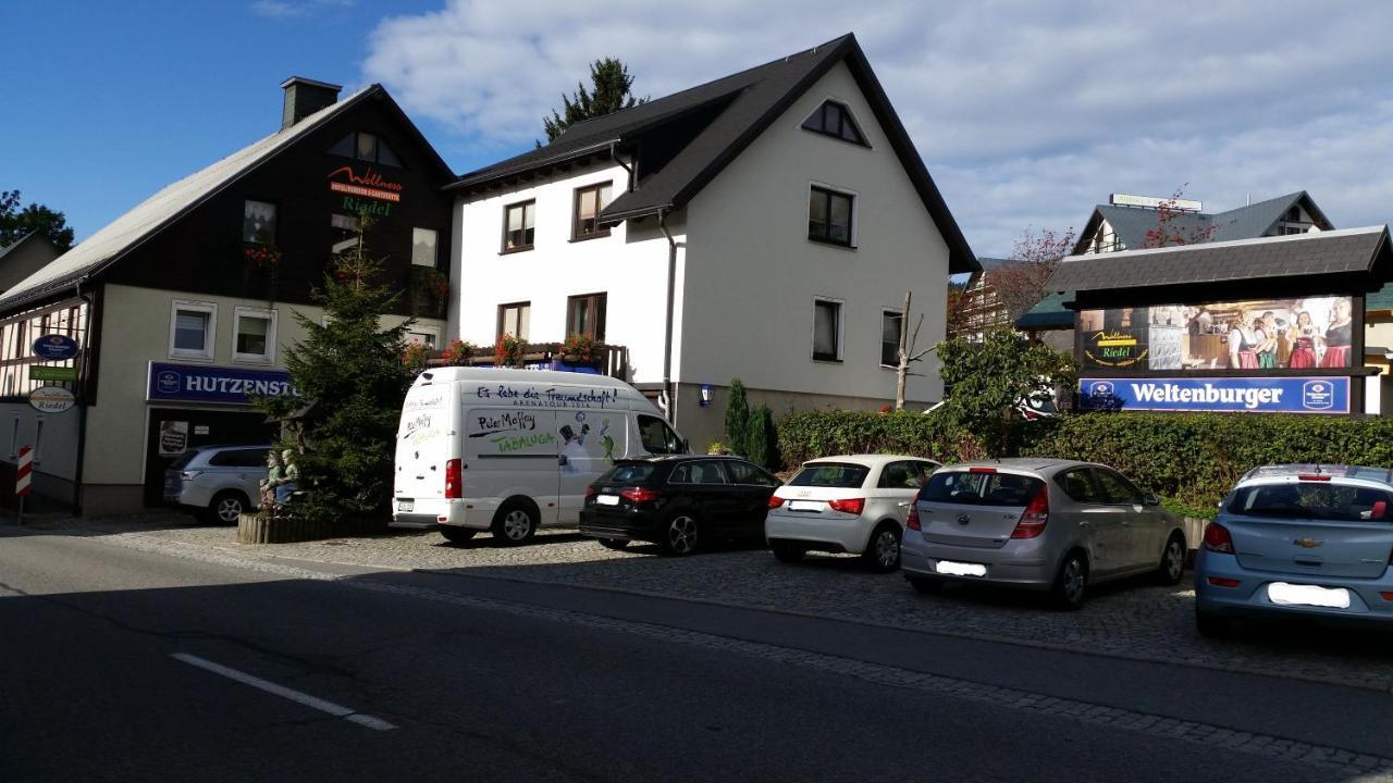 Wellness Hotel Pension&Gaststätte Riedel Oberwiesenthal Exterior foto